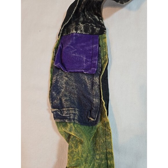 Rising International Shoulder Bag Multicolor Lotus Flower Hippie Boho New - Picture 3 of 15